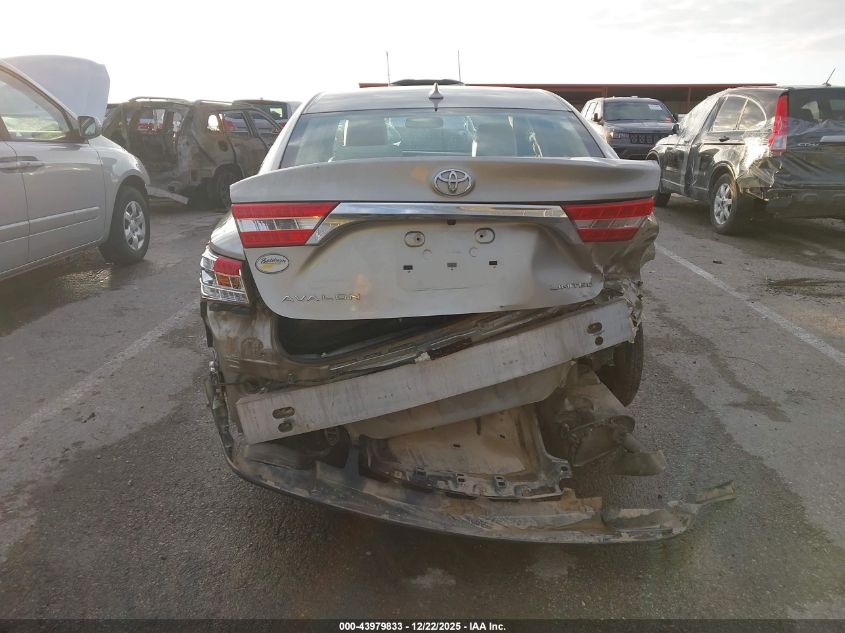 2015 Toyota Avalon Limited VIN: 4T1BK1EBXFU145904 Lot: 43979833