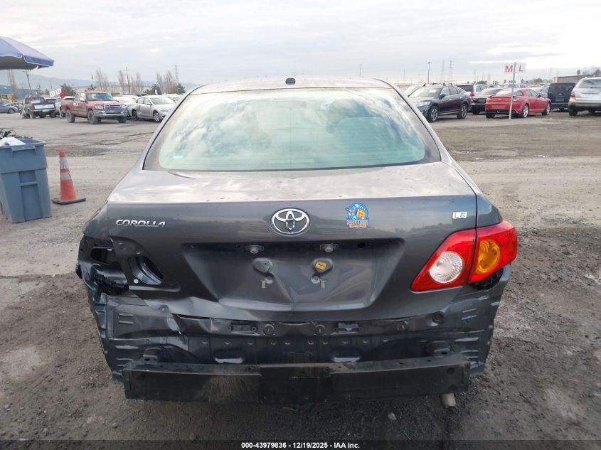 2010 Toyota Corolla Le VIN: 2T1BU4EEXAC531657 Lot: 43979836