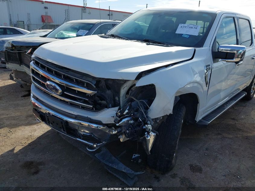 2021 Ford F-150 Lariat VIN: 1FTFW1E88MKD69244 Lot: 43979838