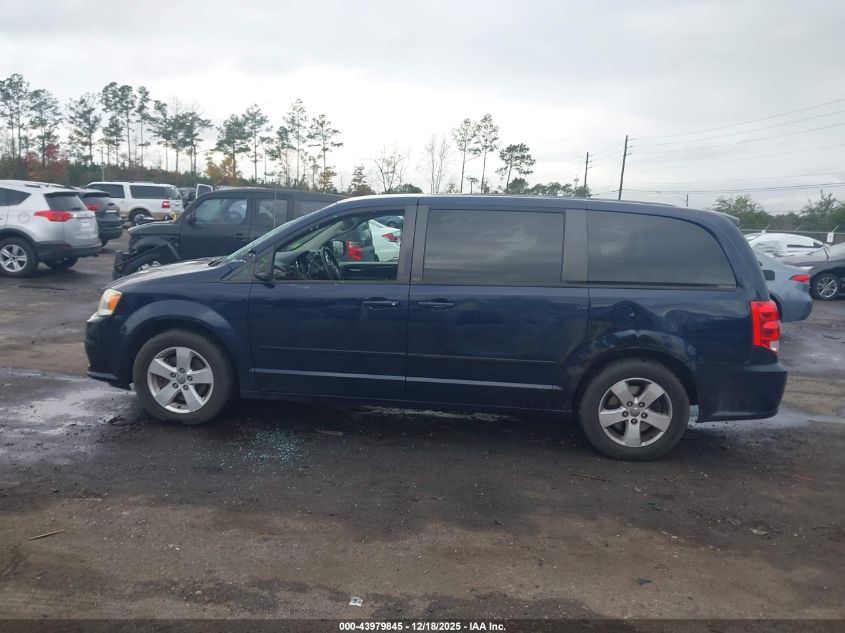 2013 Dodge Grand Caravan Se VIN: 2C4RDGBG3DR650435 Lot: 43979845