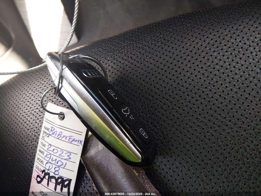 2023 Audi Q8 Premium Plus 55 Tfsi Quattro Tiptronic VIN: WA1EVBF19PD015757 Lot: 43979855