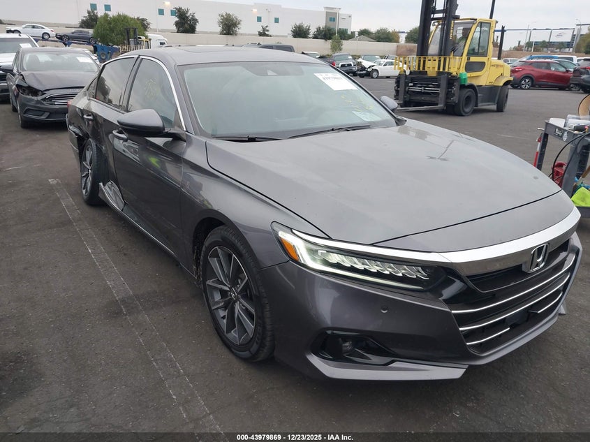 1HGCV1F59NA029846 2022 Honda Accord Ex-L auction photo 1