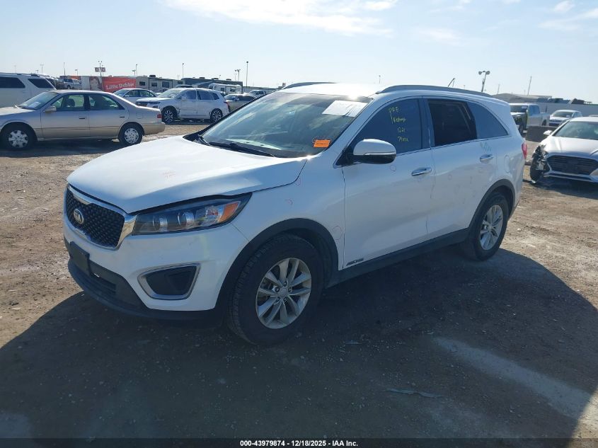 2017 Kia Sorento 3.3L Lx VIN: 5XYPGDA54HG213552 Lot: 43979874
