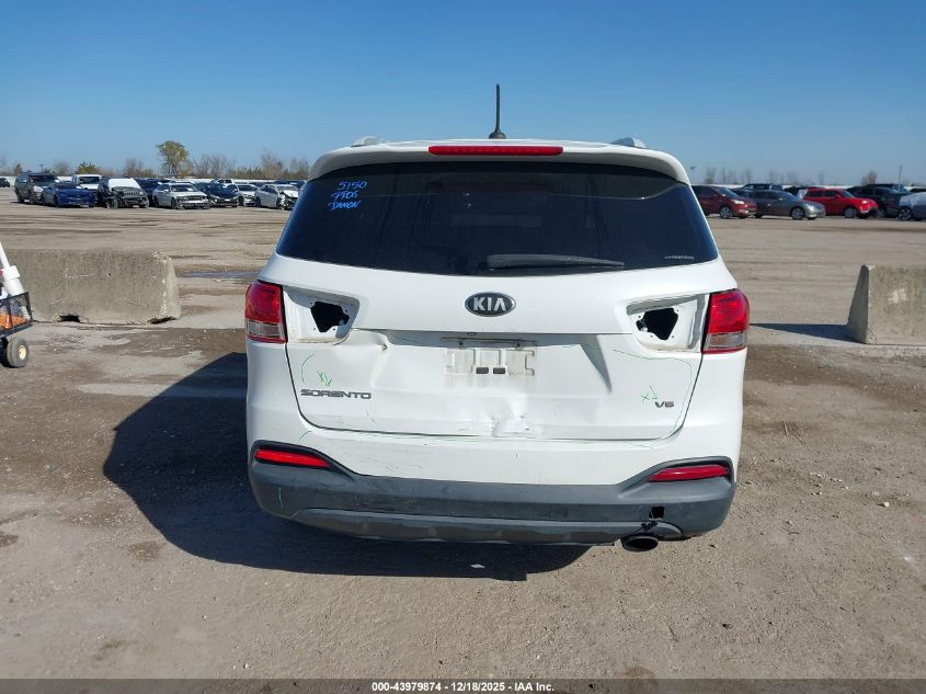 2017 Kia Sorento 3.3L Lx VIN: 5XYPGDA54HG213552 Lot: 43979874