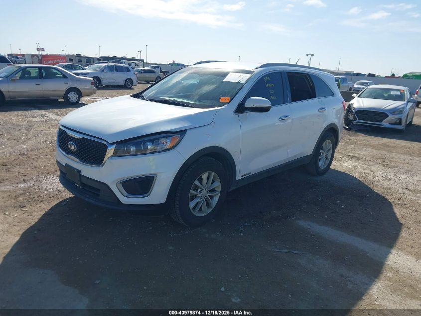 2017 Kia Sorento 3.3L Lx VIN: 5XYPGDA54HG213552 Lot: 43979874