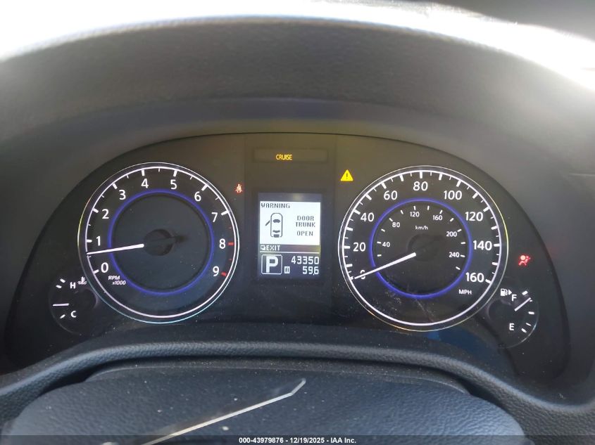 2013 Infiniti G37 VIN: JN1CV6FEXDM770678 Lot: 43979876