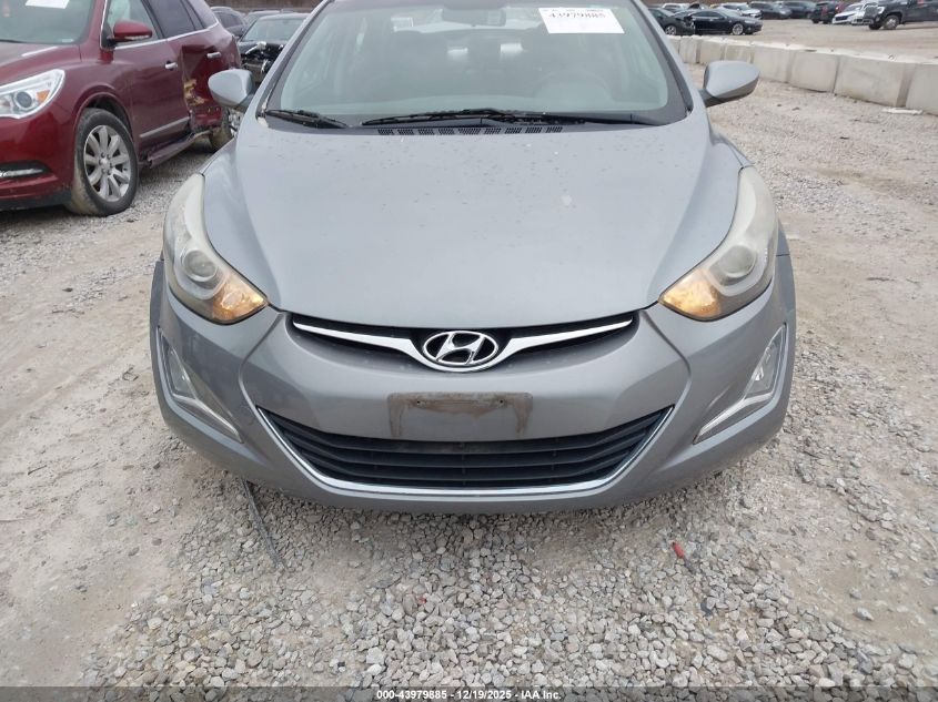 2015 Hyundai Elantra Se VIN: KMHDH4AE4FU416299 Lot: 43979885