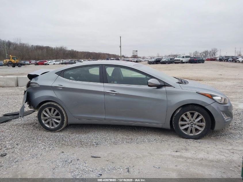 2015 Hyundai Elantra Se VIN: KMHDH4AE4FU416299 Lot: 43979885