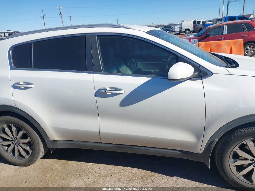 2017 Kia Sportage Ex VIN: KNDPN3AC7H7100688 Lot: 43979887