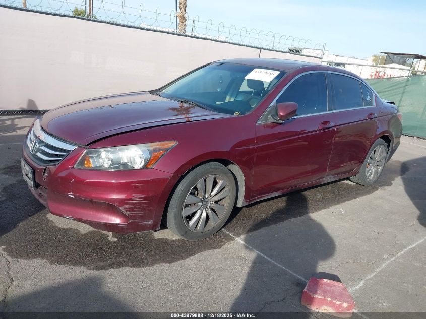 2012 Honda Accord 2.4 Ex-L VIN: 1HGCP2F80CA144522 Lot: 43979888