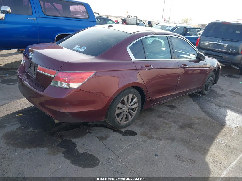 2012 Honda Accord 2.4 2.4 Ex-L brown Lot 111043979888 Vin 1HGCP2F80CA144522