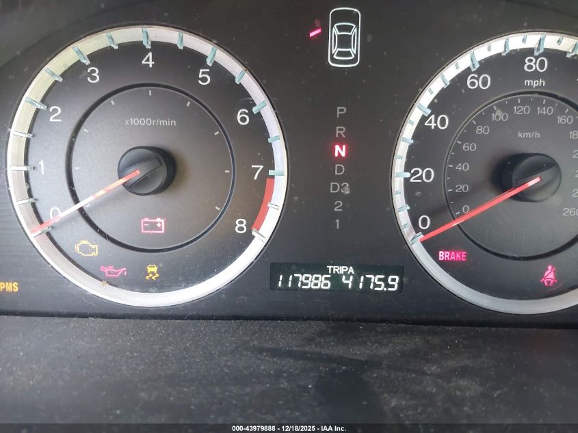 2012 Honda Accord 2.4 Ex-L VIN: 1HGCP2F80CA144522 Lot: 43979888