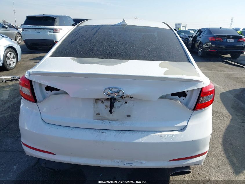 2016 Hyundai Sonata Se VIN: 5NPE24AF1GH349546 Lot: 43979889