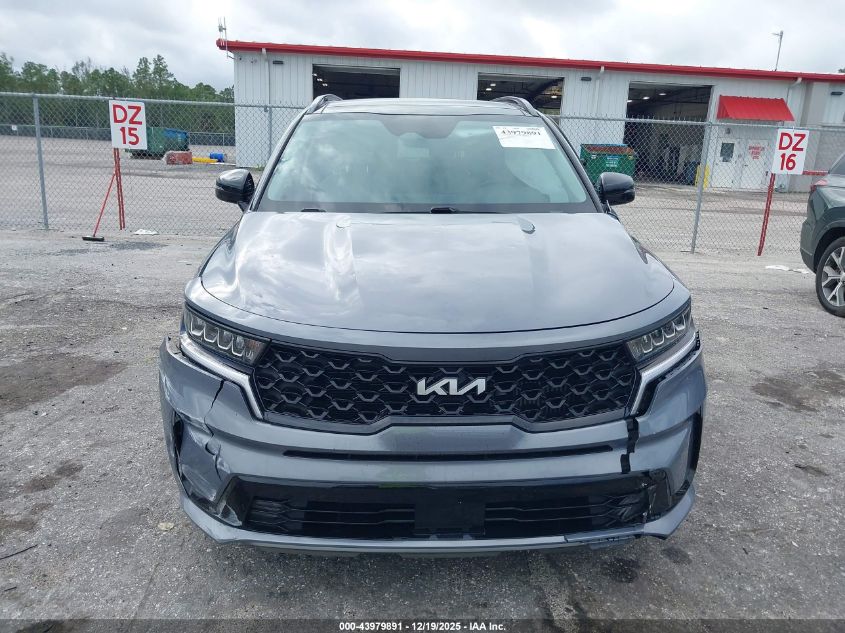 2023 Kia Sorento Ex VIN: 5XYRH4LF4PG186508 Lot: 43979891