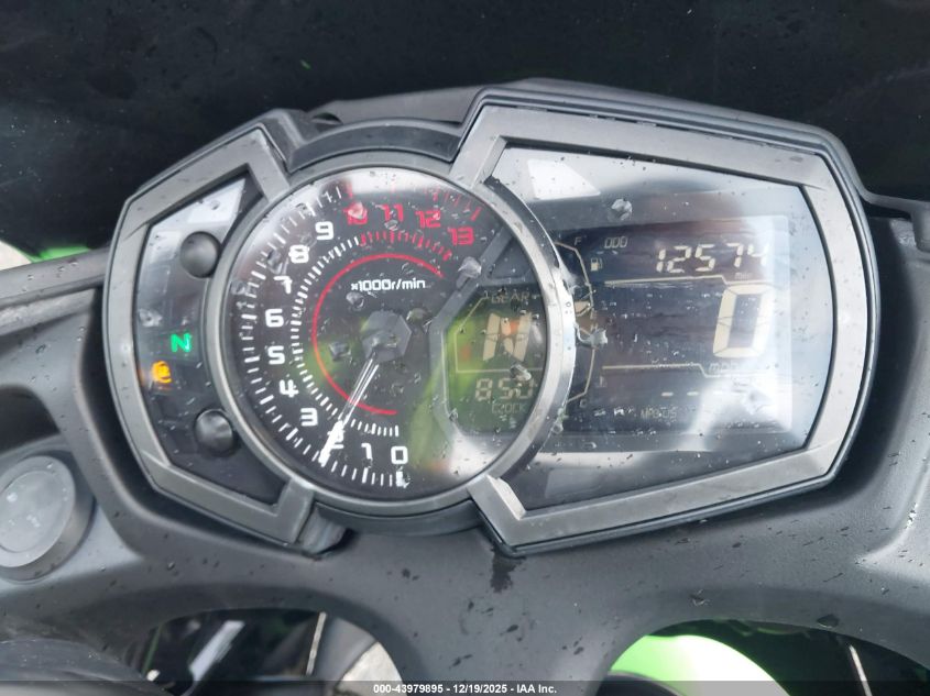 2018 Kawasaki Ex650 F VIN: JKAEXEK16JDA12374 Lot: 43979895