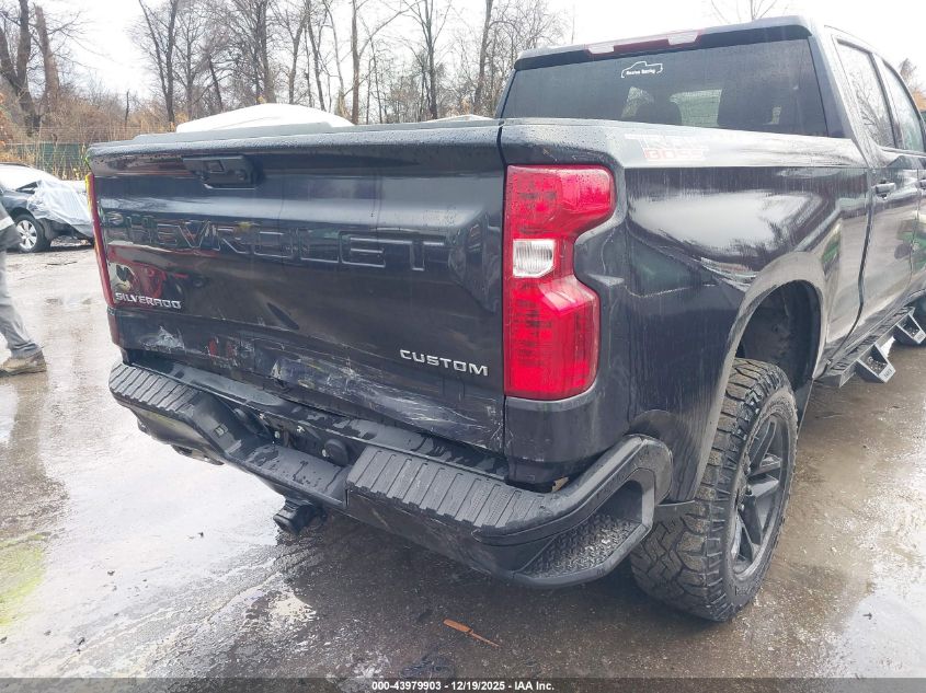 2022 Chevrolet Silverado 1500 4Wd Standard Bed Custom Trail Boss VIN: 3GCPDCED1NG563223 Lot: 43979903