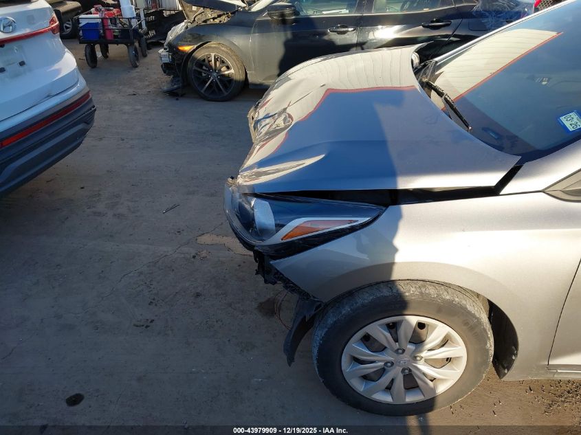 2022 Hyundai Accent Se VIN: 3KPC24A6XNE155476 Lot: 43979909