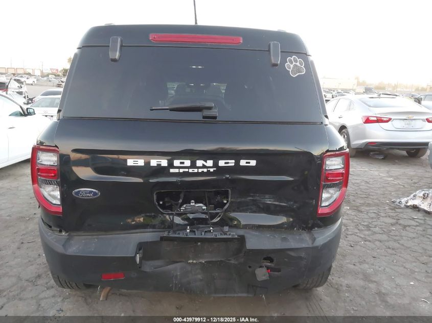 2023 Ford Bronco Sport Big Bend VIN: 3FMCR9B63PRE36159 Lot: 43979912