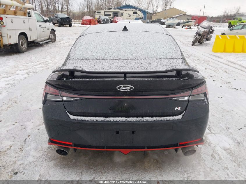 2023 Hyundai Elantra N VIN: KMHLW4AK6PU012185 Lot: 43979917