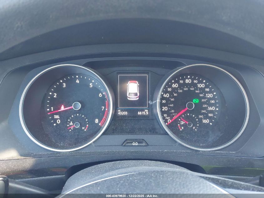 2021 Volkswagen Tiguan 2.0T S VIN: 3VV0B7AXXMM101596 Lot: 43979920