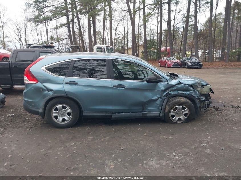 2013 Honda Cr-V Lx VIN: 5J6RM3H37DL016187 Lot: 43979921