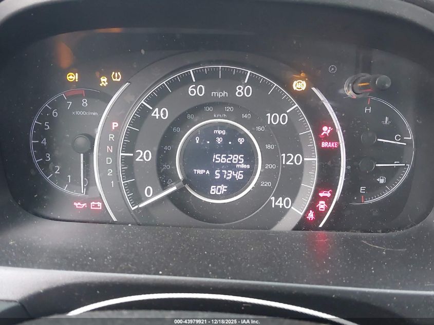 2013 Honda Cr-V Lx VIN: 5J6RM3H37DL016187 Lot: 43979921