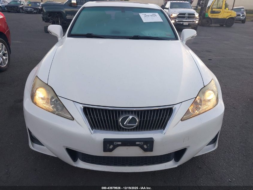 2013 Lexus Is 250 VIN: JTHBF5C20D2103140 Lot: 43979926