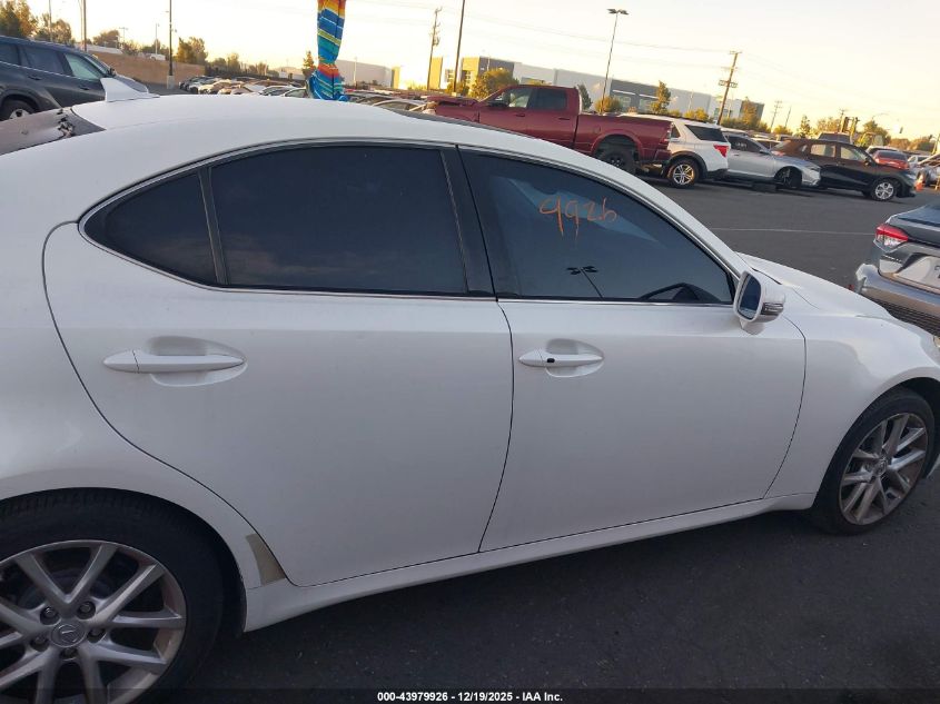 2013 Lexus Is 250 VIN: JTHBF5C20D2103140 Lot: 43979926