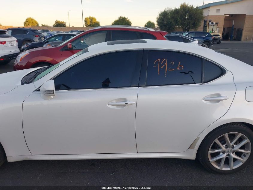 2013 Lexus Is 250 VIN: JTHBF5C20D2103140 Lot: 43979926