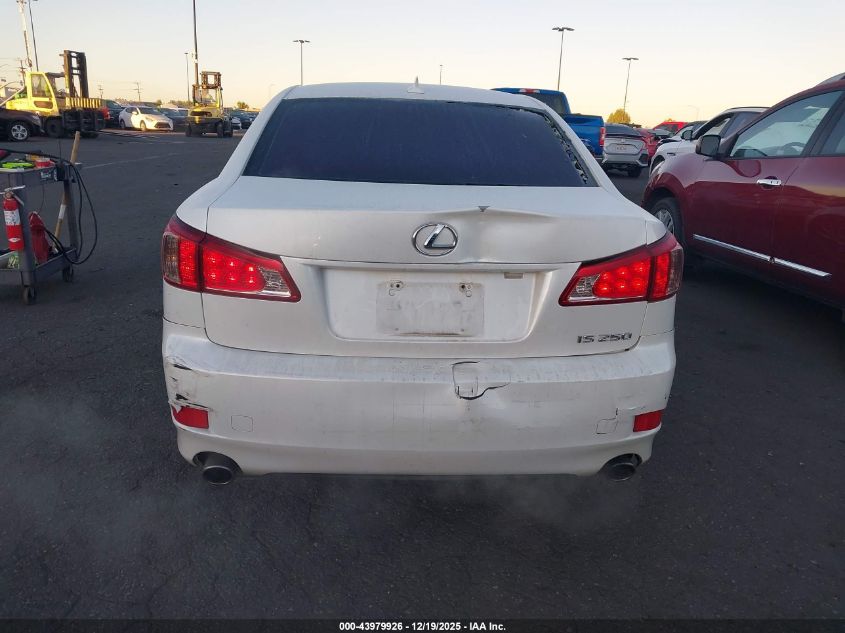 2013 Lexus Is 250 VIN: JTHBF5C20D2103140 Lot: 43979926