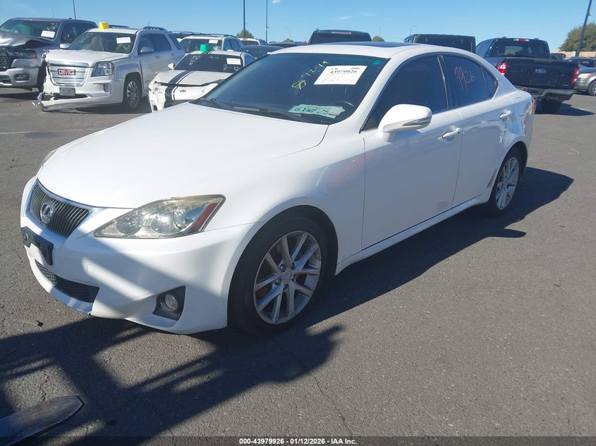Vin: jthbf5c20d2103140, lot: 44475623, lexus is 250 20132