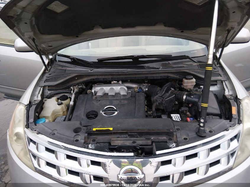 2005 Nissan Murano Se VIN: JN8AZ08W65W409213 Lot: 43979936