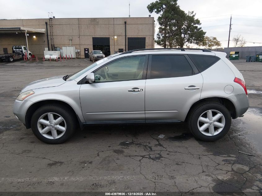 2005 Nissan Murano Se VIN: JN8AZ08W65W409213 Lot: 43979936