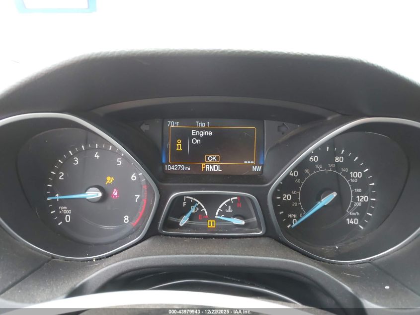 2017 Ford Focus Se VIN: 1FADP3K28HL341403 Lot: 43979943