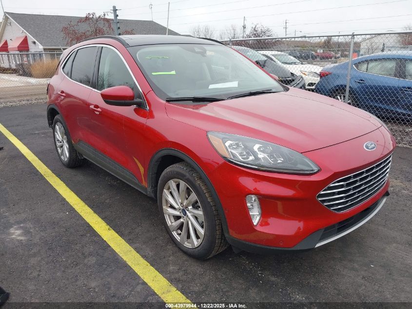 2022 Ford Escape Titanium Hybrid VIN: 1FMCU9DZ6NUA86604 Lot: 43979944