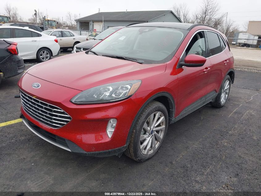 2022 Ford Escape Titanium Hybrid VIN: 1FMCU9DZ6NUA86604 Lot: 43979944