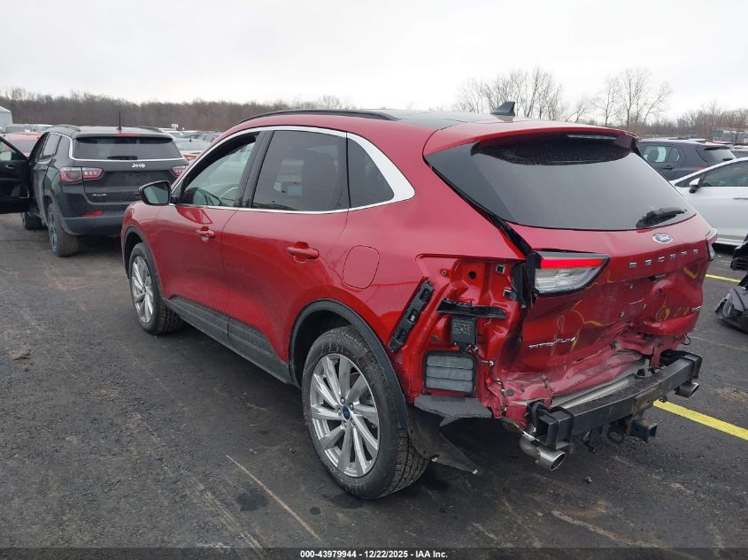 2022 Ford Escape Titanium Hybrid VIN: 1FMCU9DZ6NUA86604 Lot: 43979944