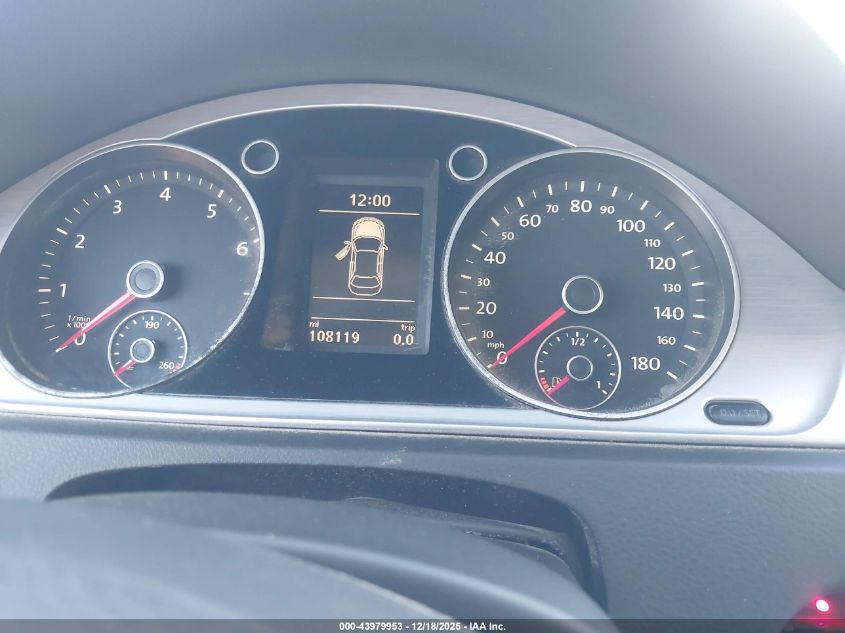 2013 Volkswagen Cc 2.0T Sport VIN: WVWBN7AN5DE514951 Lot: 43979953