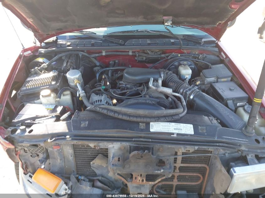 1998 Chevrolet Blazer Lt VIN: 1GNCS13W5W2165625 Lot: 43979956