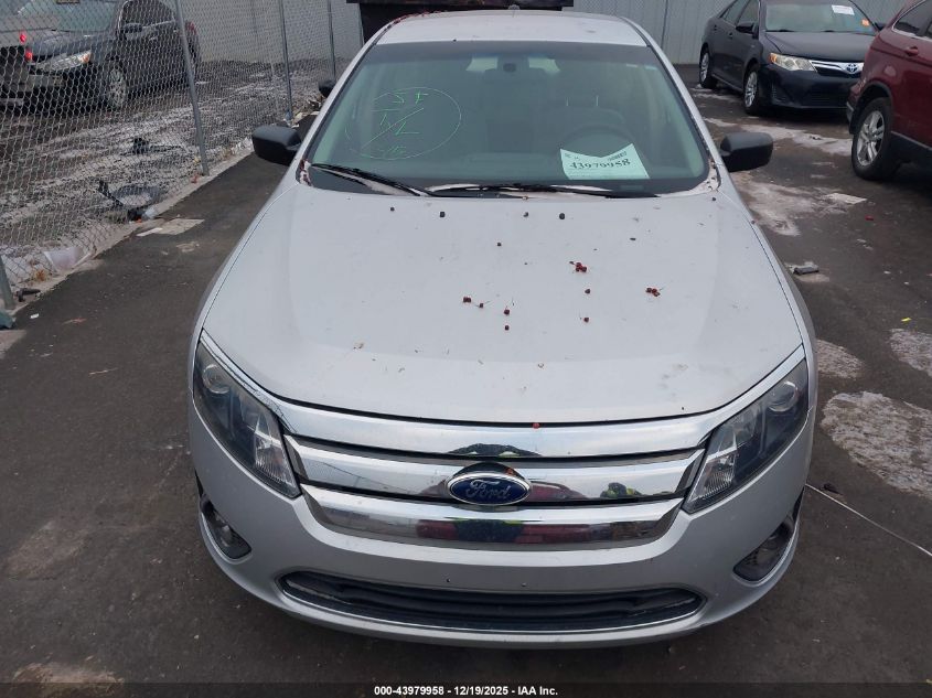 2012 Ford Fusion S VIN: 3FAHP0GA9CR204237 Lot: 43979958