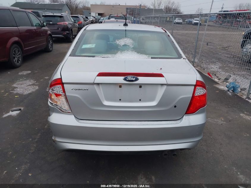 2012 Ford Fusion S VIN: 3FAHP0GA9CR204237 Lot: 43979958