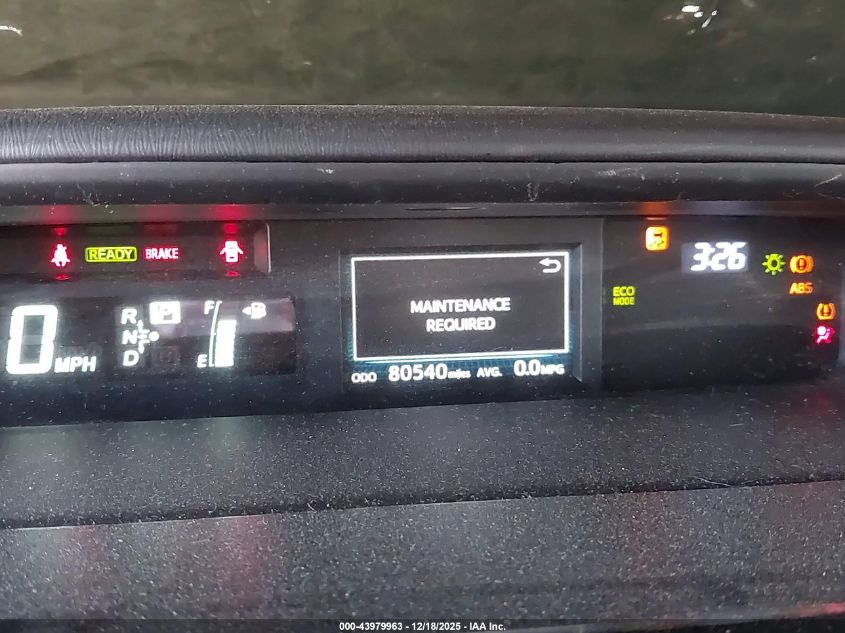 2016 Toyota Prius V Four VIN: JTDZN3EU2GJ041434 Lot: 43979963