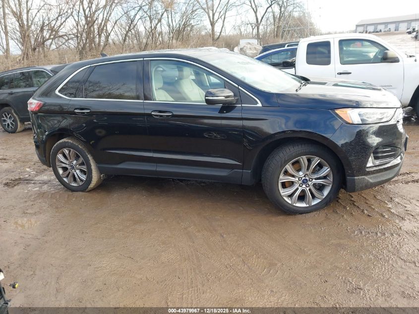 2019 Ford Edge Titanium VIN: 2FMPK4K9XKBB01412 Lot: 43979967