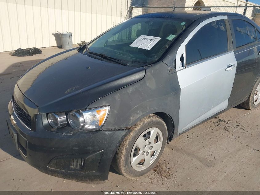 2016 Chevrolet Sonic Ls Auto VIN: 1G1JA5SH3G4108996 Lot: 43979971