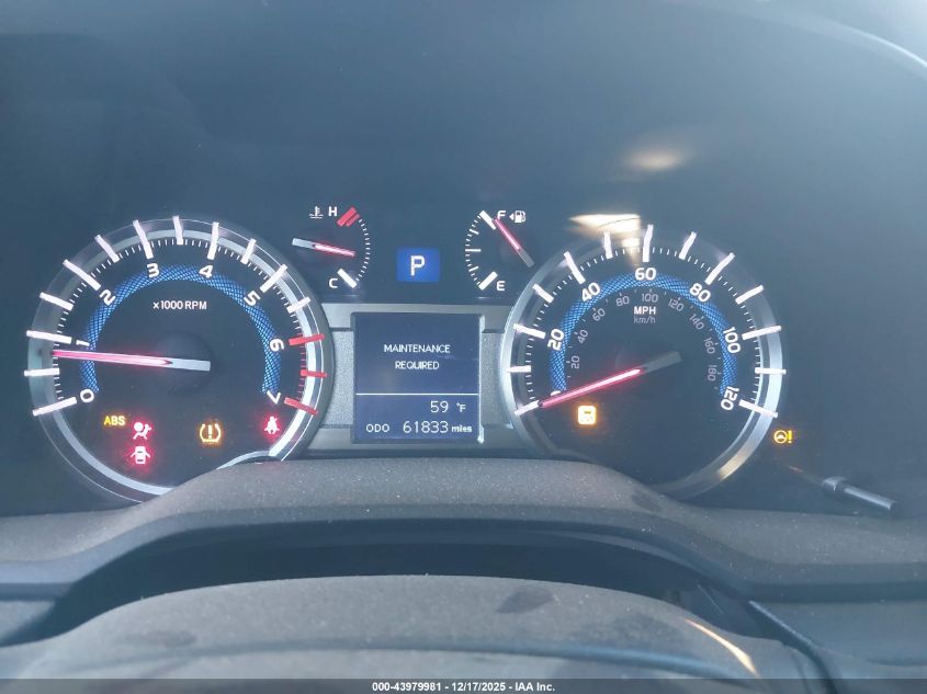 2018 Toyota 4Runner Limited/Sr5/Sr5 Premium/Trd Off Road/Trd Off Road Premium/Trd Pro VIN: JTEBU5JR6J5602747 Lot: 43979981