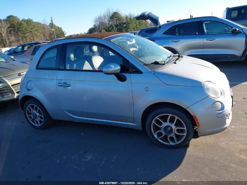 2012 Fiat 500C Pop VIN: 3C3CFFDR8CT169489 Lot: 43979987