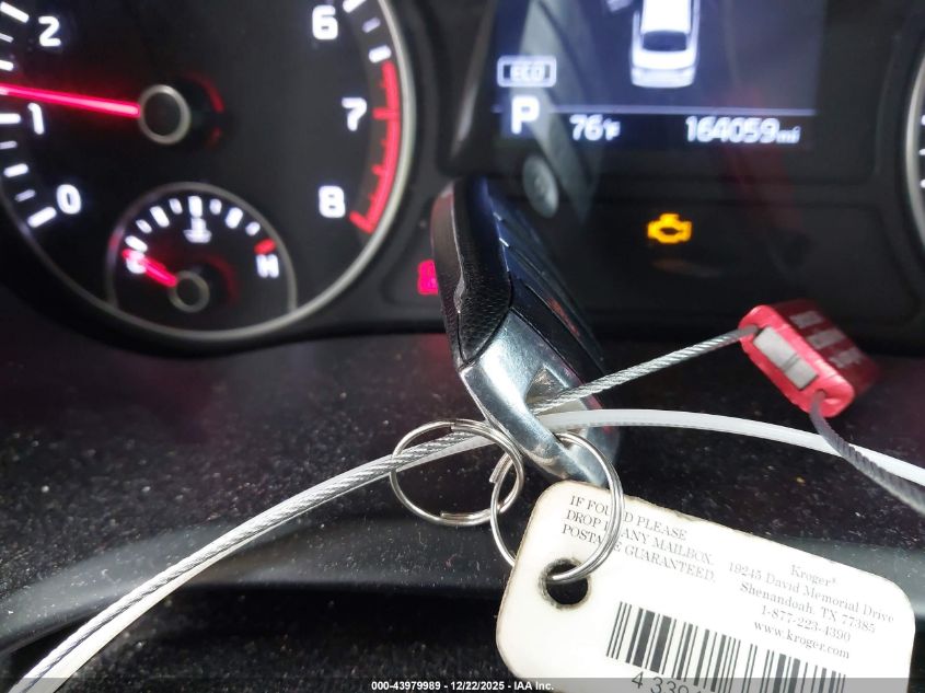 2019 Kia Optima S VIN: 5XXGT4L30KG313957 Lot: 43979989