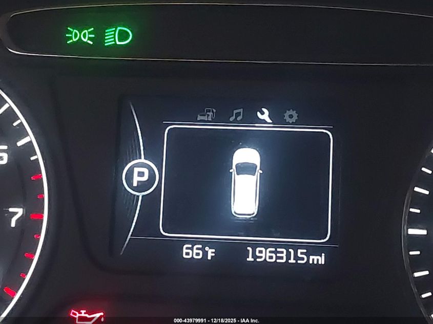 2016 Kia Sorento 2.4L Lx VIN: 5XYPG4A39GG087444 Lot: 43979991