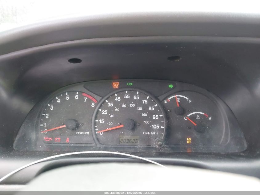 1999 Suzuki Grand Vitara Jlx/Jlx+ VIN: JS3TD62V5X4102606 Lot: 43980002