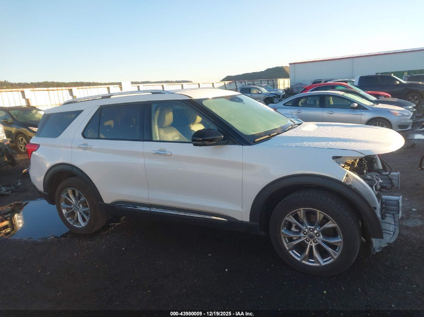 2021 Ford Explorer Limited VIN: 1FMSK8FH3MGB72885 Lot: 43980009